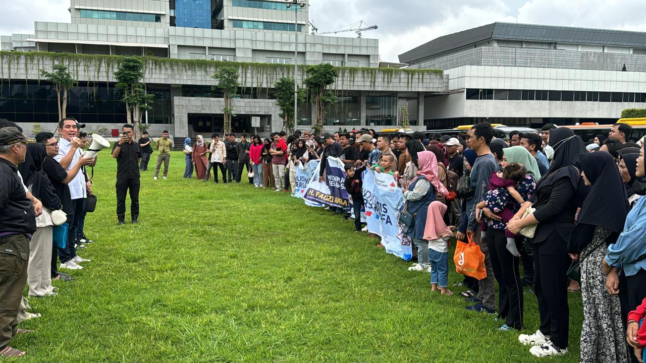 Fauzi Amro Gelar Mudik Gratis ke Sumatra Selatan