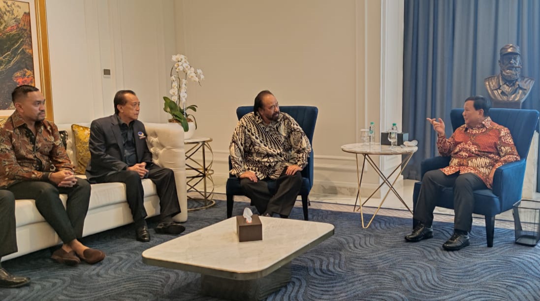 Pertemuan Surya-Prabowo Silaturahmi Kebangsaan