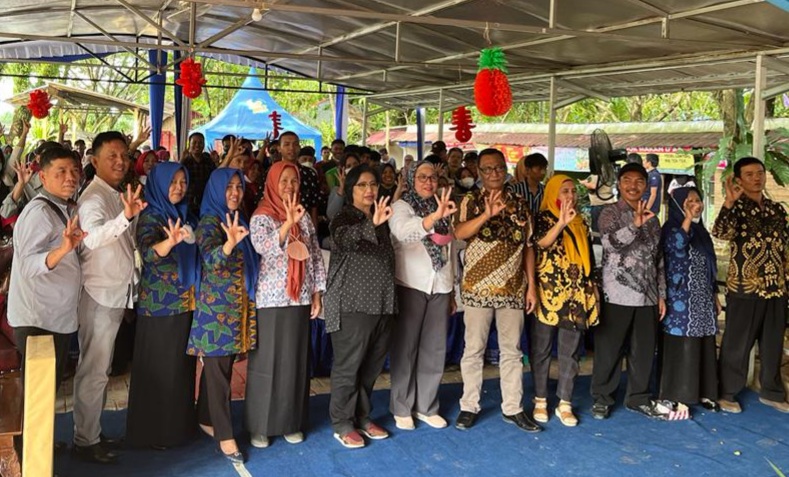 Irma Sosialisasikan GERMAS di Lahat