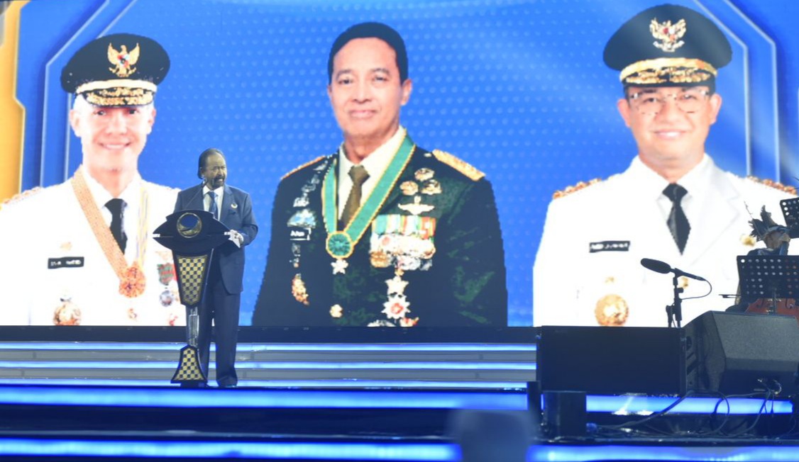 Rakernas NasDem Rekomendasikan Anies, Andika, Ganjar