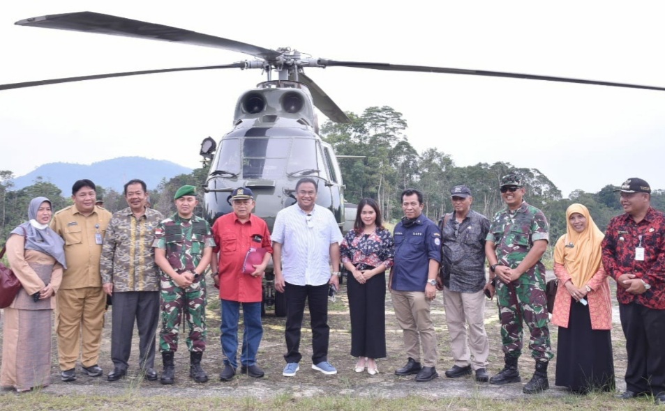Gobel Pimpin Tim DPR Tinjau Pembangunan Perbatasan RI-Malaysia