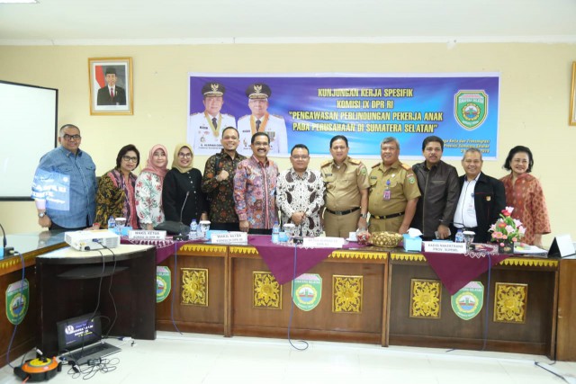 Komisi IX Tindaklanjuti Data TNP2TK di Sumsel