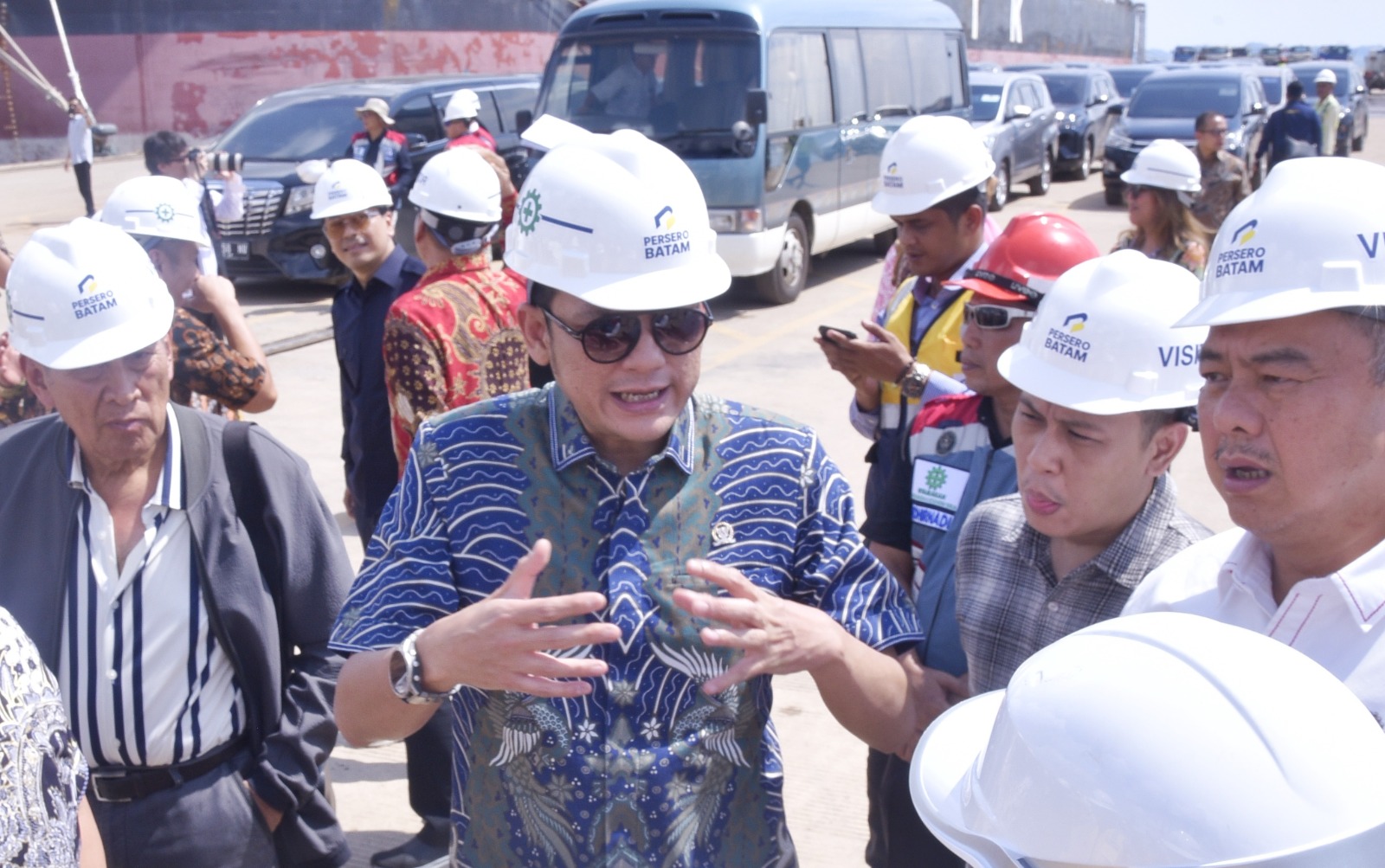 Martin Manurung Dorong Revitalisasi Pelabuhan Batu Ampar Dilanjutkan