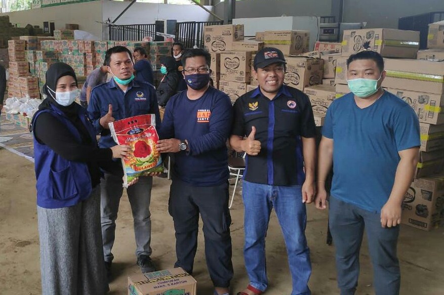Ratih Singkarru Terima Bantuan Tahap III DPP NasDem