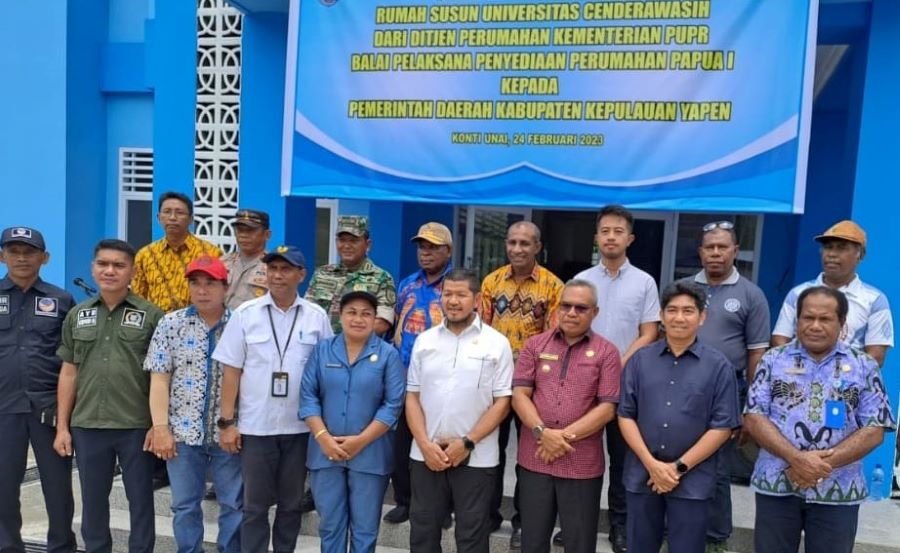 Roberth Rouw Apresiasi Pembangunan Rusun Uncen