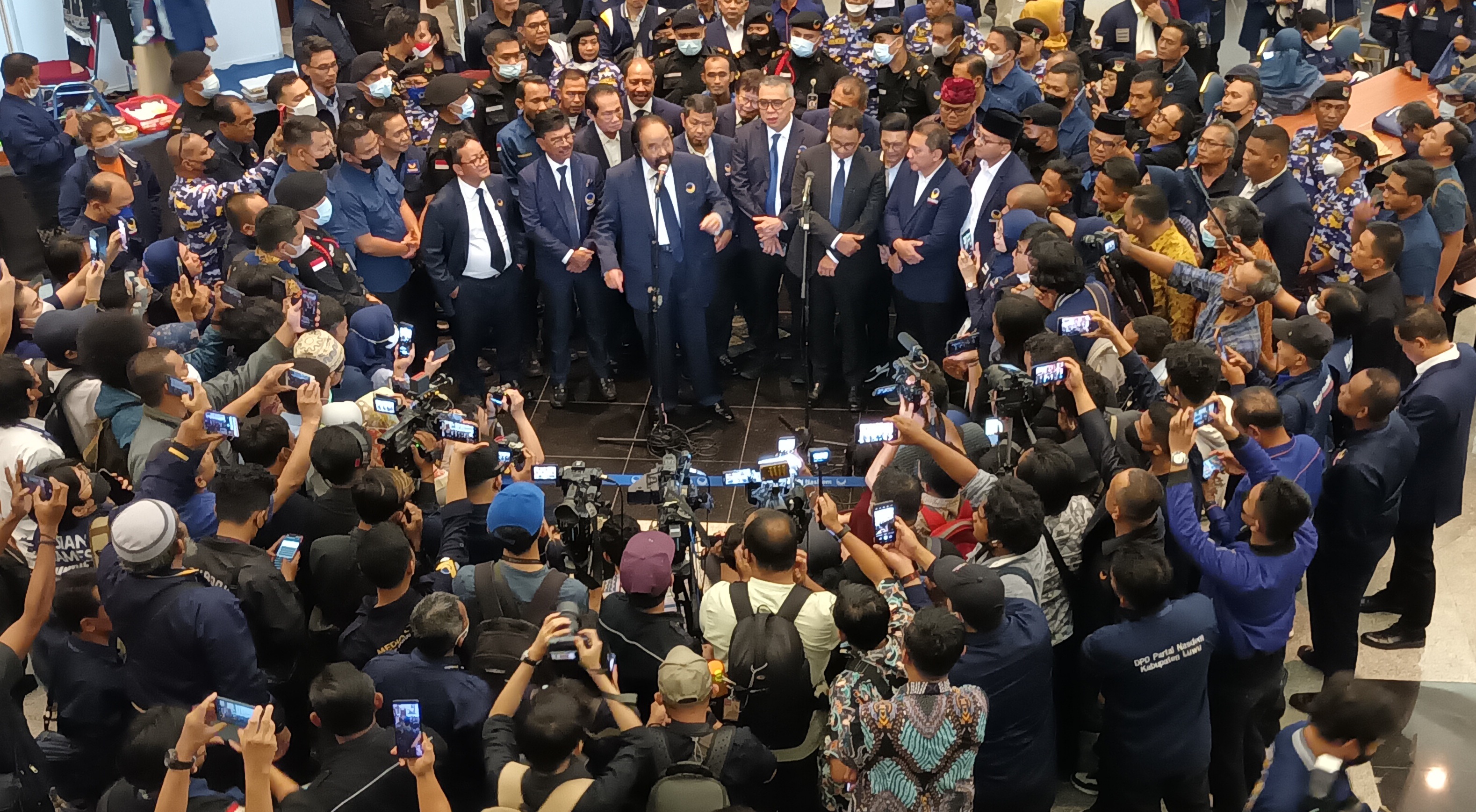 Surya: Ada Usaha Sistemik Merusak Hubungan NasDem-Jokowi