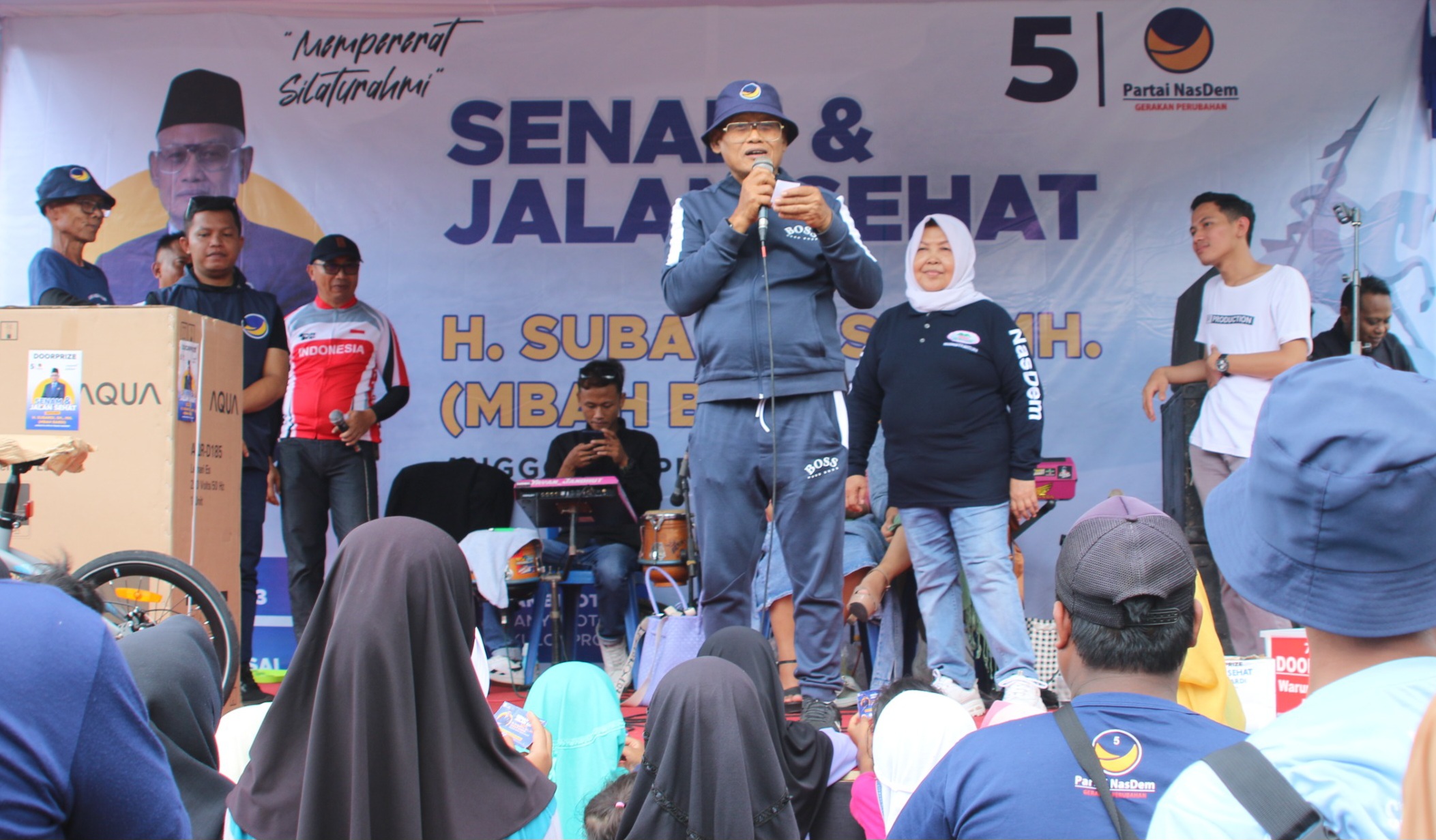 Jalan Sehat ala Subardi, Sehatkan Warga, Perkuat Kolaborasi