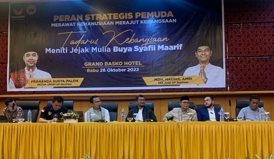 Garda Pemuda NasDem Usul Buya Syafiâ€™i Jadi Pahlawan Nasional