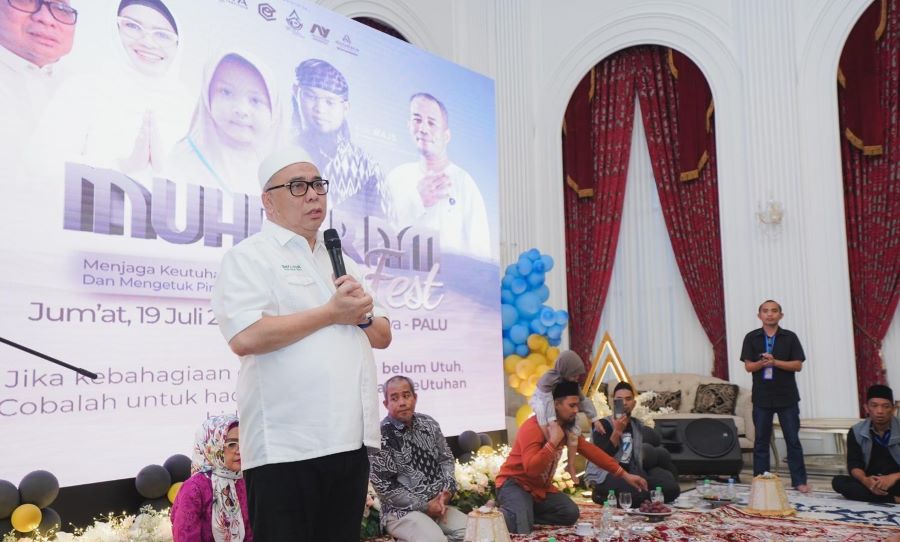 Ahmad Ali Beri Motivasi kepada 200 Anak Yatim di Muharram Fest 1446 H