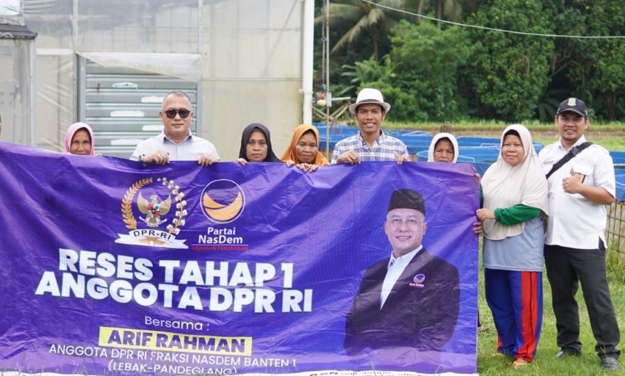 Arif Rahman Dorong Sektor Kelautan dan Pertanian Lebak Selatan