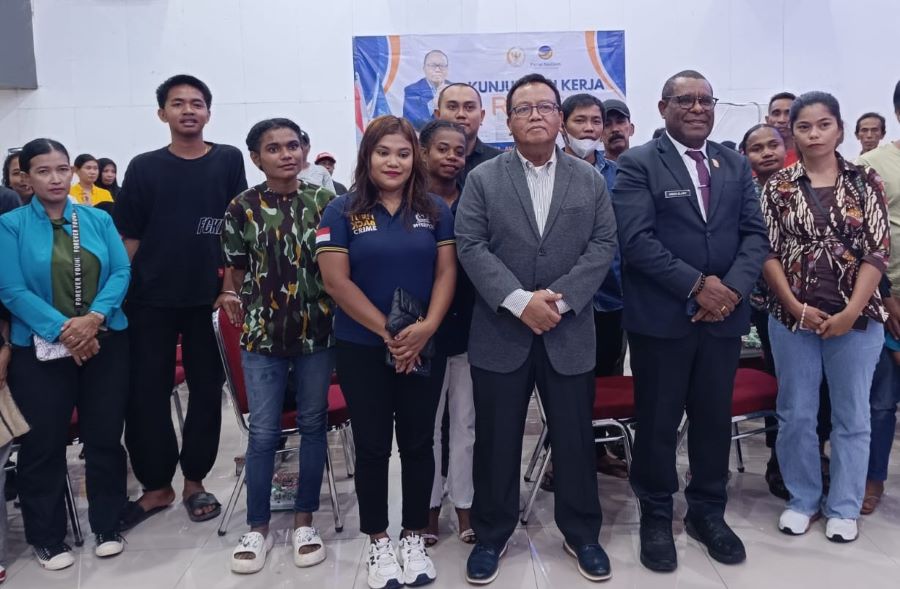 Arjuna Sakir Serap Aspirasi Masyarakat Papua Tengah di Masa Reses