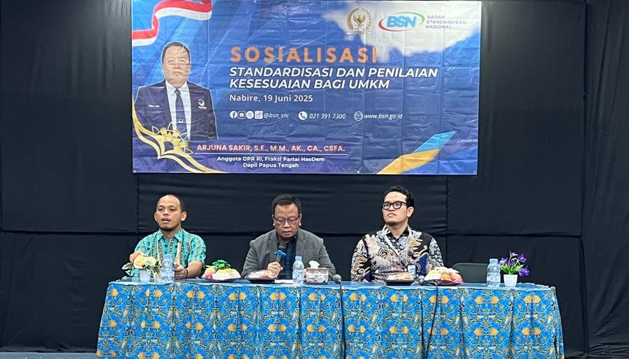 Arjuna Sakir Dorong Sinergi Lintas Sektor Perkuat UMKM Papua Tengah