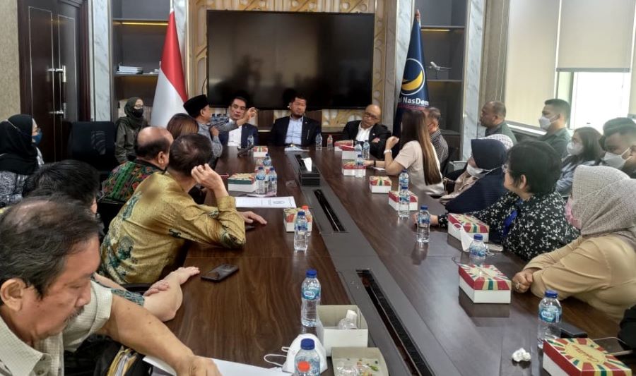 NasDem Terima Audiensi Pengusaha Korban Lapindo