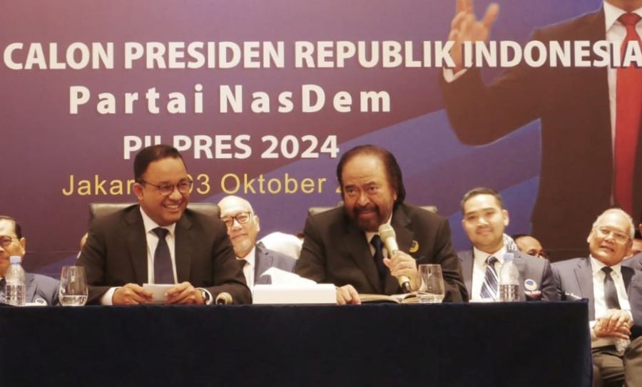 NasDem Resmi Deklarasikan Anies Baswedan Capres 2024