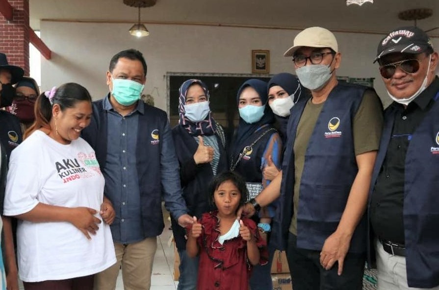 NasDem Beri Trauma Healing Anak-Anak Korban Erupsi Semeru