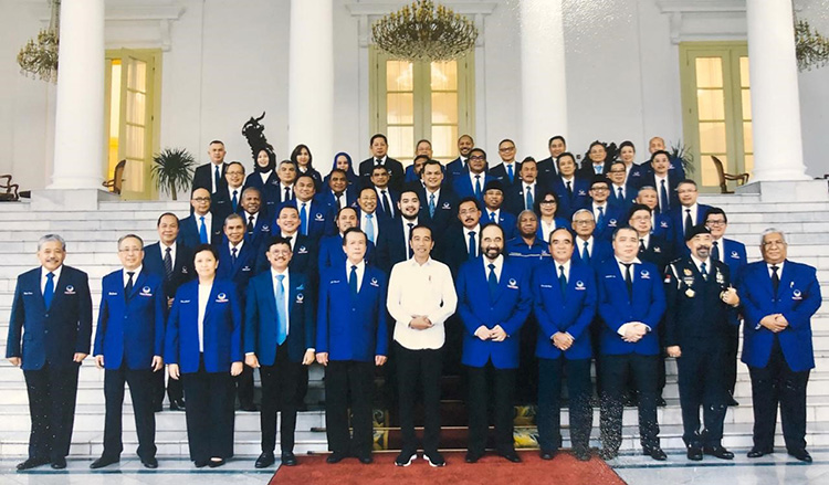 NasDem Bicara Gagasan Indonesia Saat Hadiri Undangan Presiden Di Istana