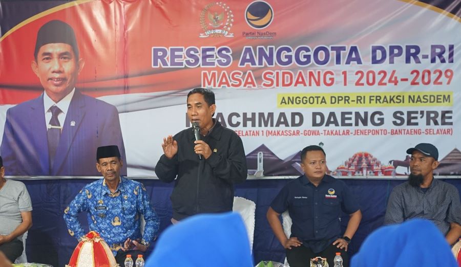 Daeng Sere Tegaskan Komitmen NasDem Perjuangkan Hak Masyarakat Kecil