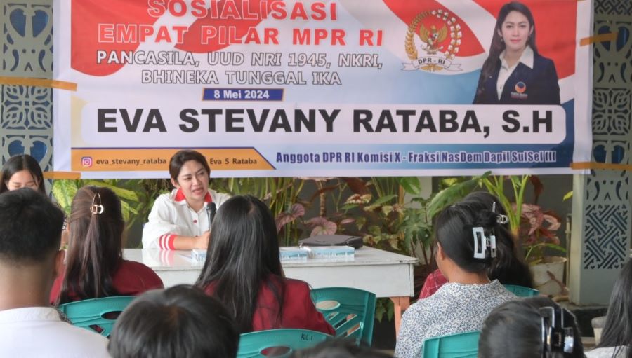 Eva Rataba Perkuat Pemahaman Mahasiswa tentang Empat Pilar MPR RI
