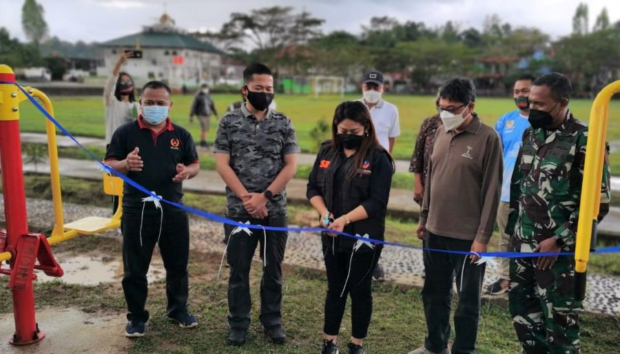 Eva Rataba Ajak Masyarakat Olahraga Jaga Imunitas