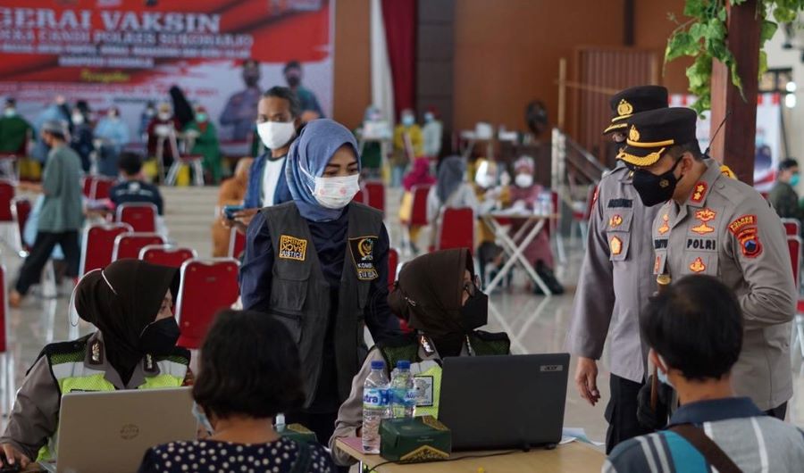 Eva Apresiasi Semangat Warga Sukoharjo Ikut Vaksinasi