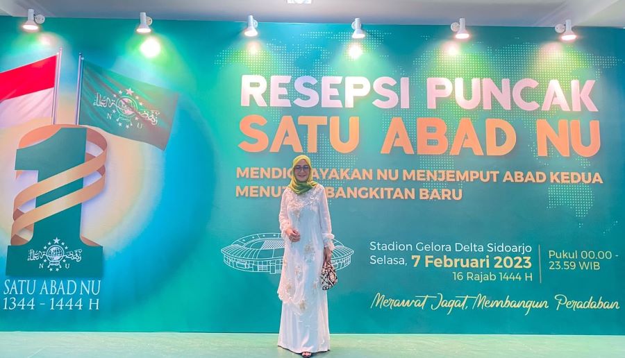 Eva Yuliana Bersyukur Hadiri Perayaan Satu Abad NU