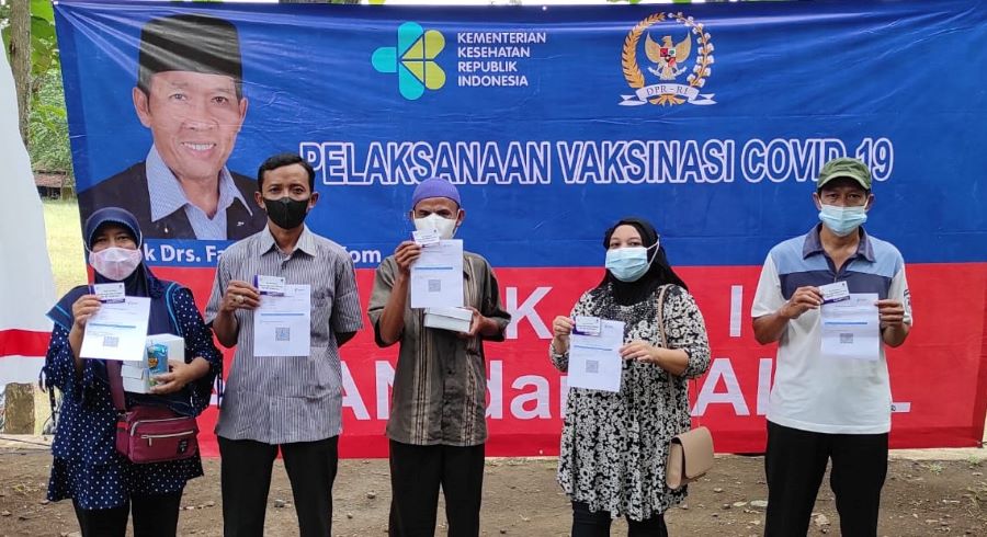 Fadholi Kembali Gelar Vaksinasi di Semarang
