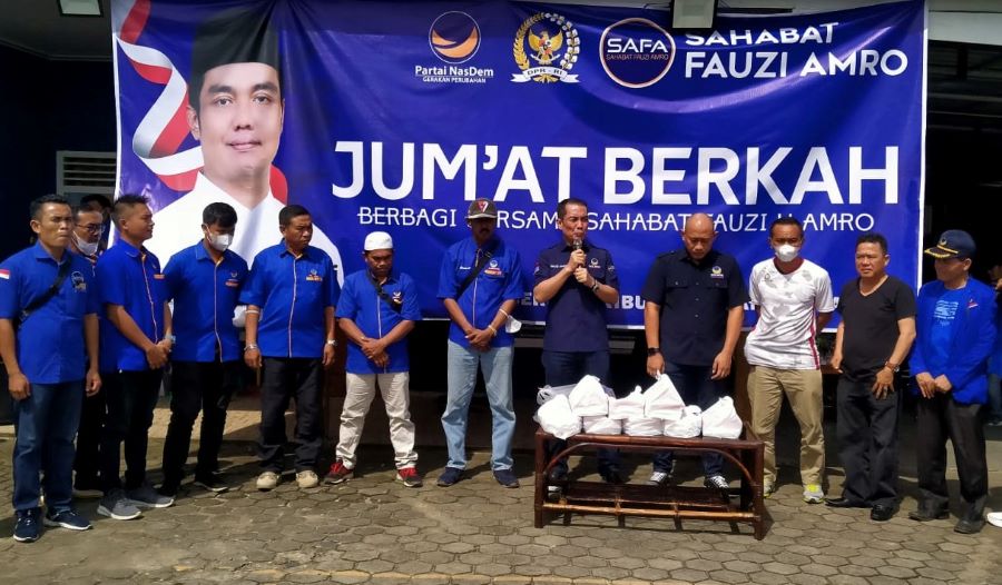 Fauzi Amro Launching Program Jumat Berkah