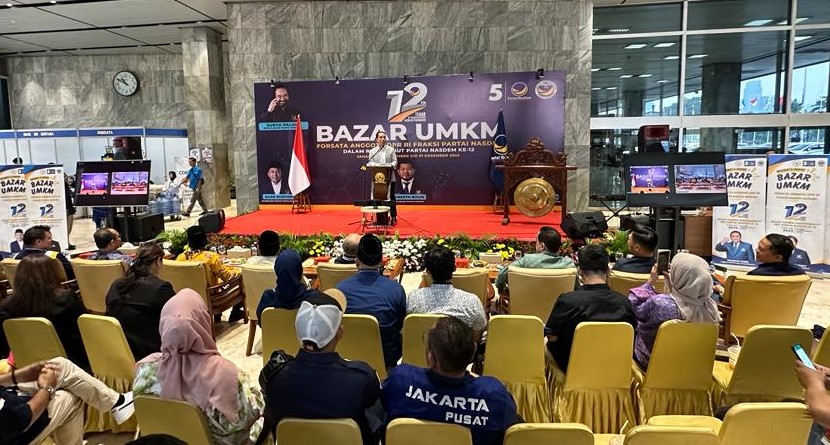Forsata Fraksi Partai NasDem DPR Gelar Bazar Kuliner dan UMKM