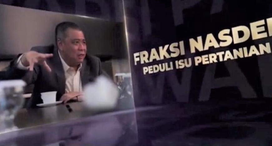 Fraksi NasDem DPR Terima Award Peduli Isu Pertanian