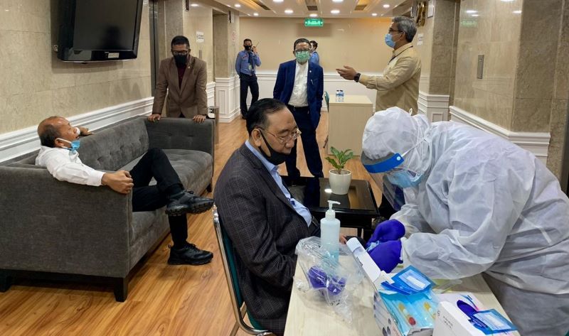 Fraksi NasDem DPR Rutin Adakan Rapid dan Swab Test