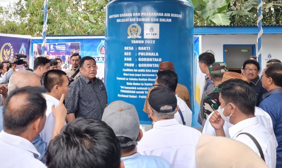 Gobel Wujudkan Janji Air Bersih bagi Warga Gorontalo