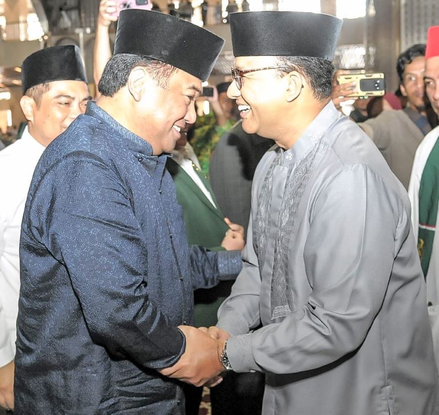 Gobel-Anies Bertemu di HUT Syarikat Islam
