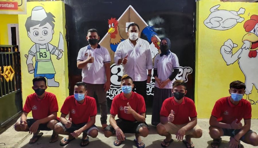 Gobel Bantu Usaha Ayam Potong di Gorontalo