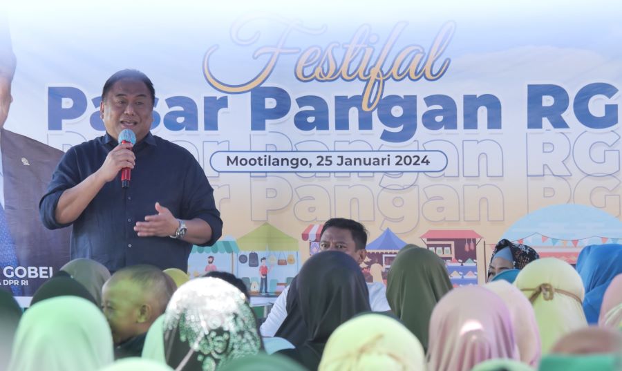 Gobel Gelar Festival Pasar Pangan di Gorontalo