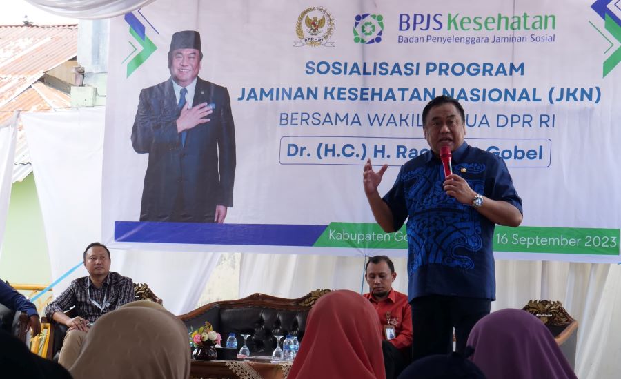 Gobel Ingatkan Rakyat Jangan Jadi Penonton Pembangunan