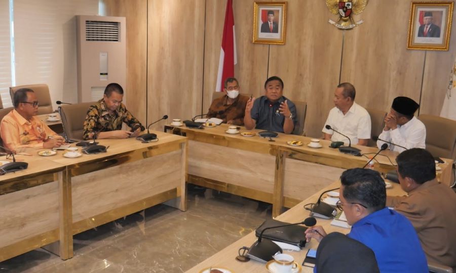 Gobel Terima Para Rektor Perguruan Tinggi di Gorontalo
