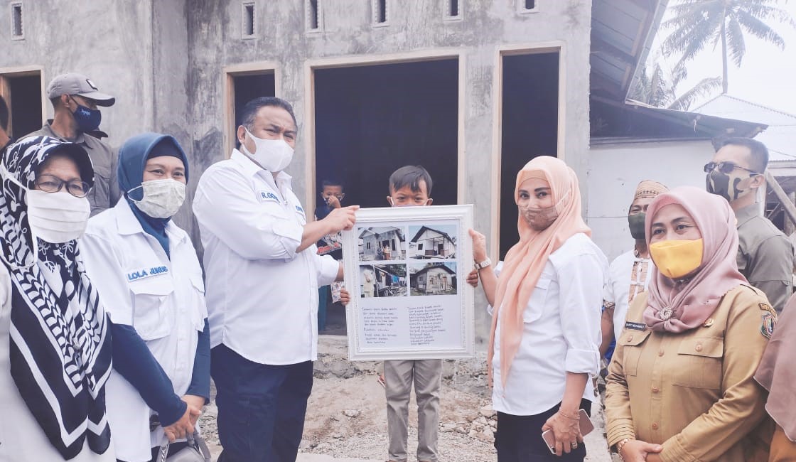 Ribuan Rumah BSPS Aspirasi Rachmad Gobel dalam Tahap Pengerjaan