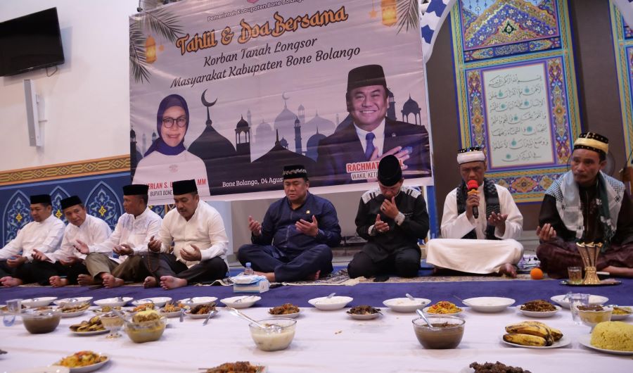 Gobel Beri Beasiswa Anak Yatim Piatu Korban Tanah Longsor di Suwawa Timur