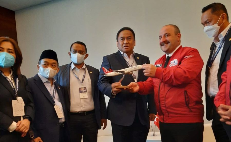 Gobel Saksikan Kerja Sama Teknologi Kedirgantaraan RI-Turki