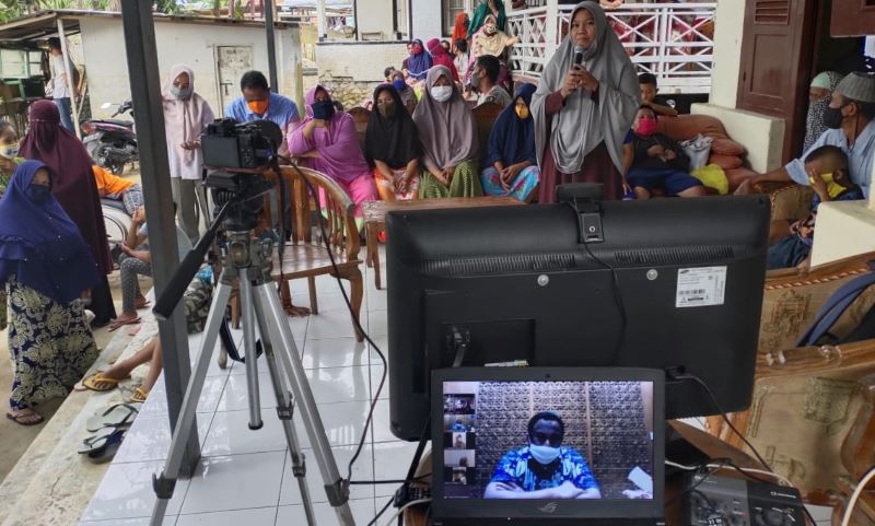 Rachmad Gobel Serap Aspirasi Korban Banjir Lewat Virtual