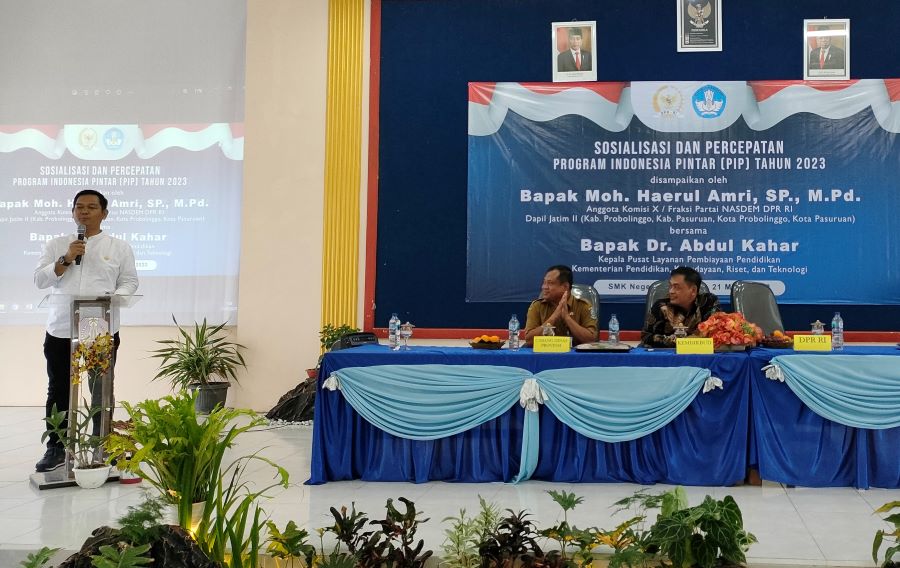 Gus Amri Pastikan Penyaluran Beasiswa PIP tanpa Potongan