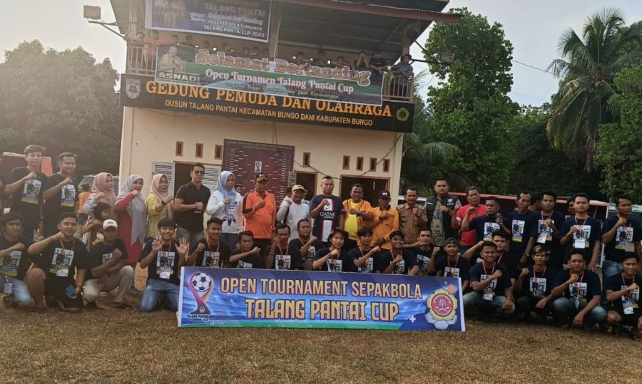 Hasbi Dukung Turnamen Sepak Bola Talang Pantai Cup 2023