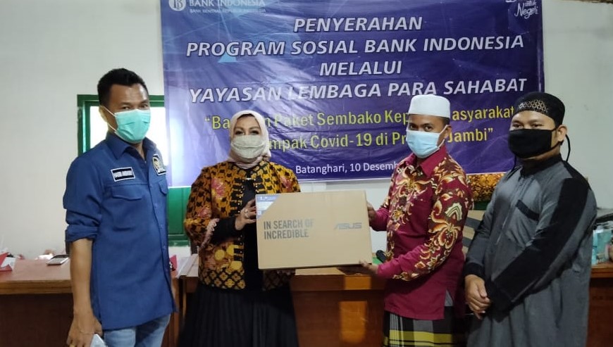 Hasbi Anshory Awasi Penyaluran Bantuan PSBI