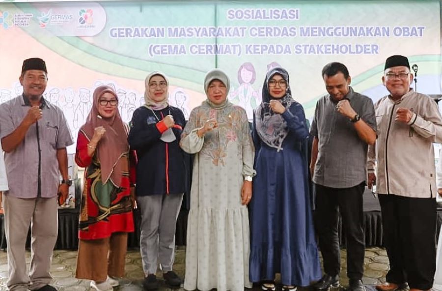 Hasnah Sosialisasi Gema Cermat di Kabupaten Barru