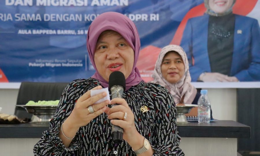 Hasnah Sosialisasikan Prosedur Kerja Aman dan Legal di Luar Negeri