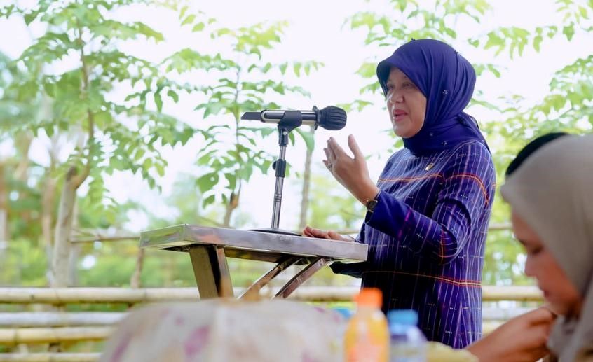 Hasnah Edukasi Masyarakat Barru Soal Obat dan Makanan Aman