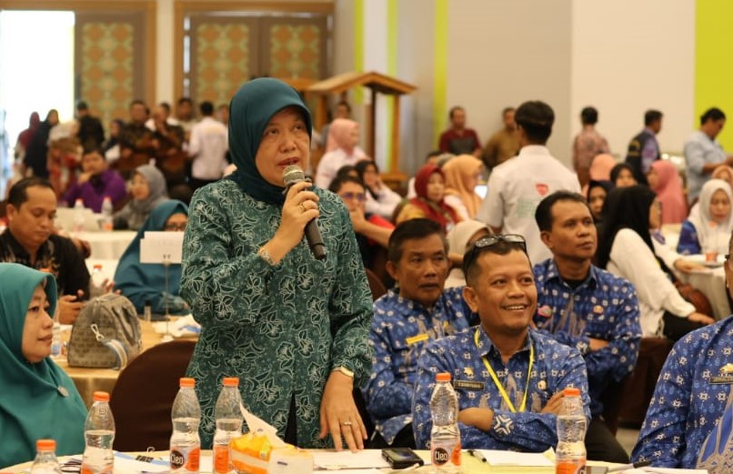 Hasnah Berbagi Program Menekan Penurunan Stunting di Barru