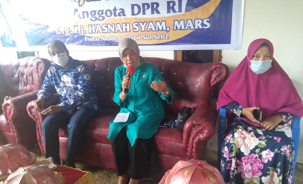Kunjungan Reses Hasnah Syam bukan untuk Kampanye