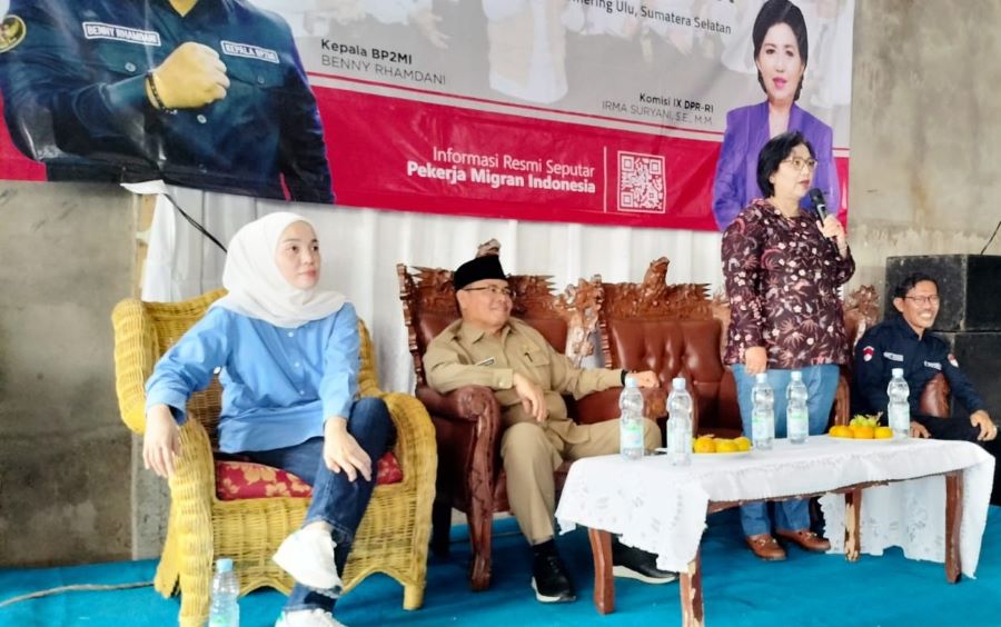 Irma Suryani Sosialisasikan Program Penempatan dan Perlindungan Pekerja Migran