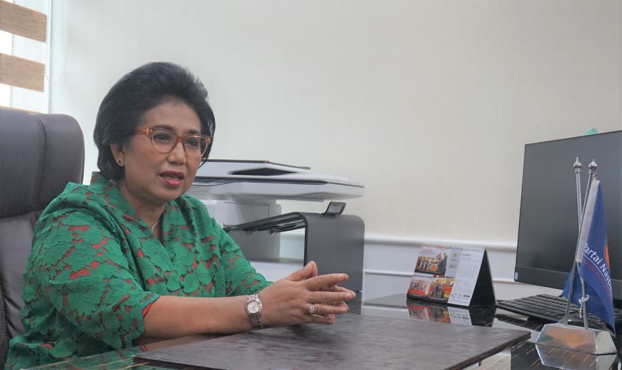 Irma â€˜Singaâ€™ Suryani Resmi Kembali di Senayan